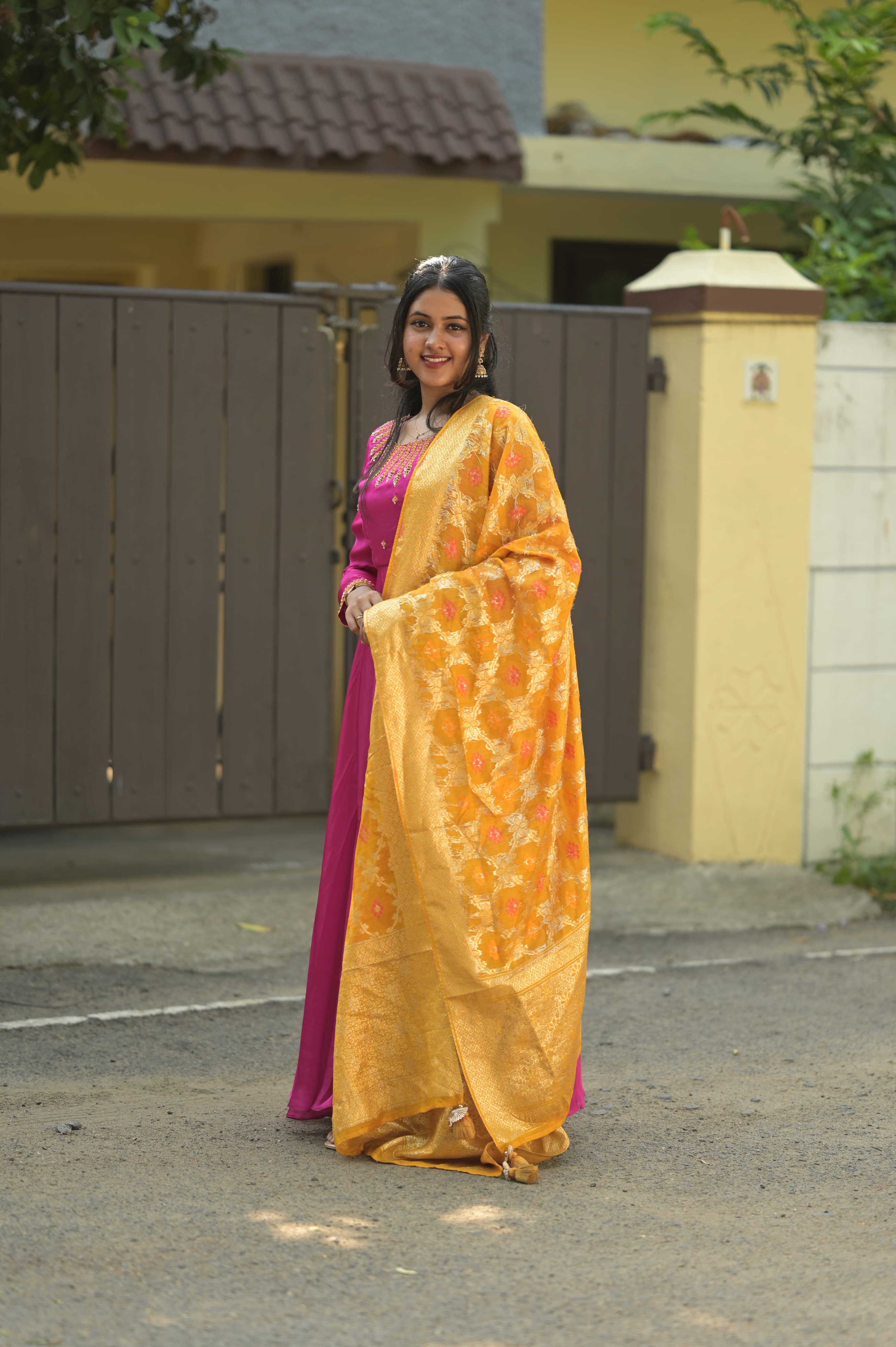 Yasmin - Premium Satin Anarkali