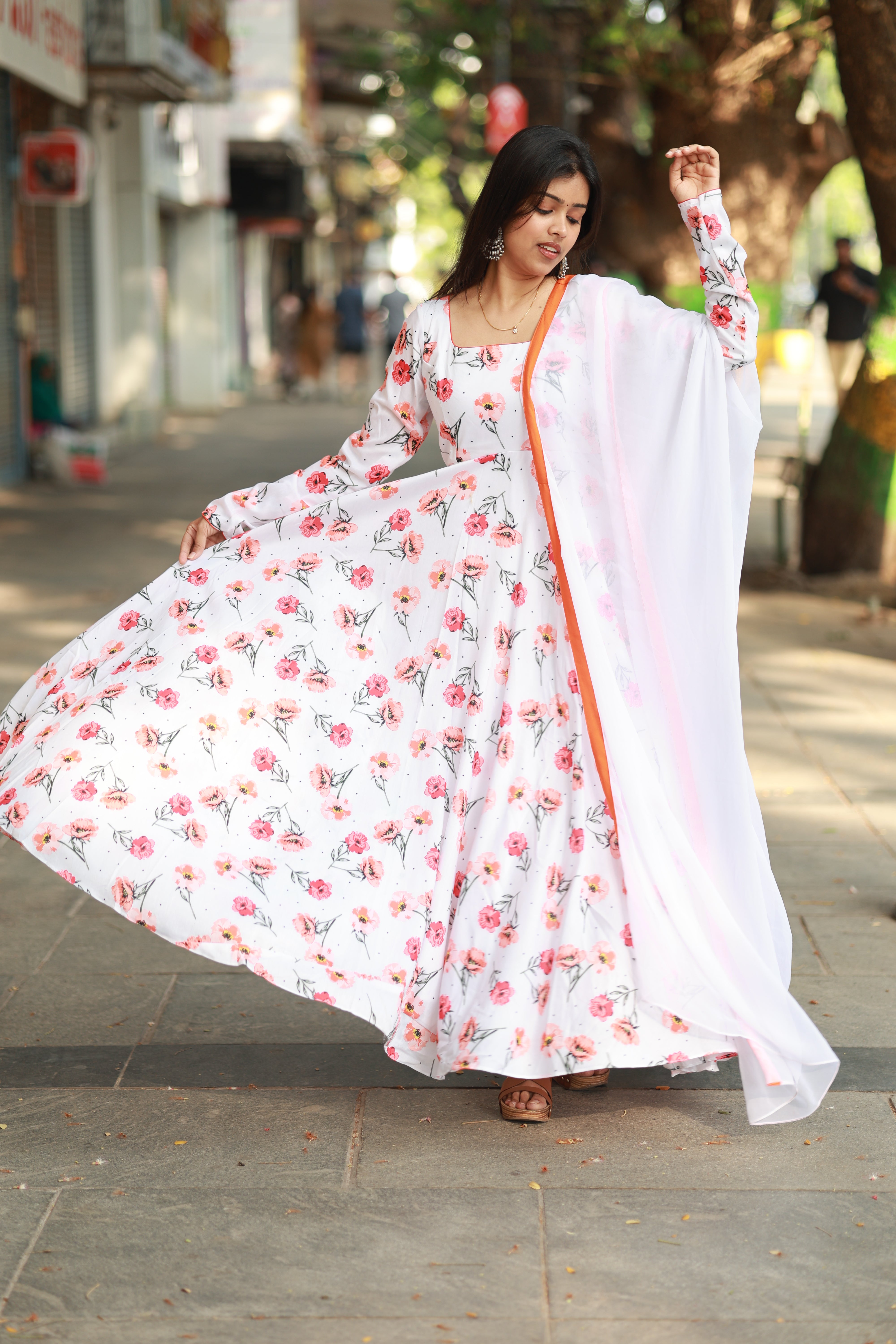 Archana - Pure Muslin Anarkali