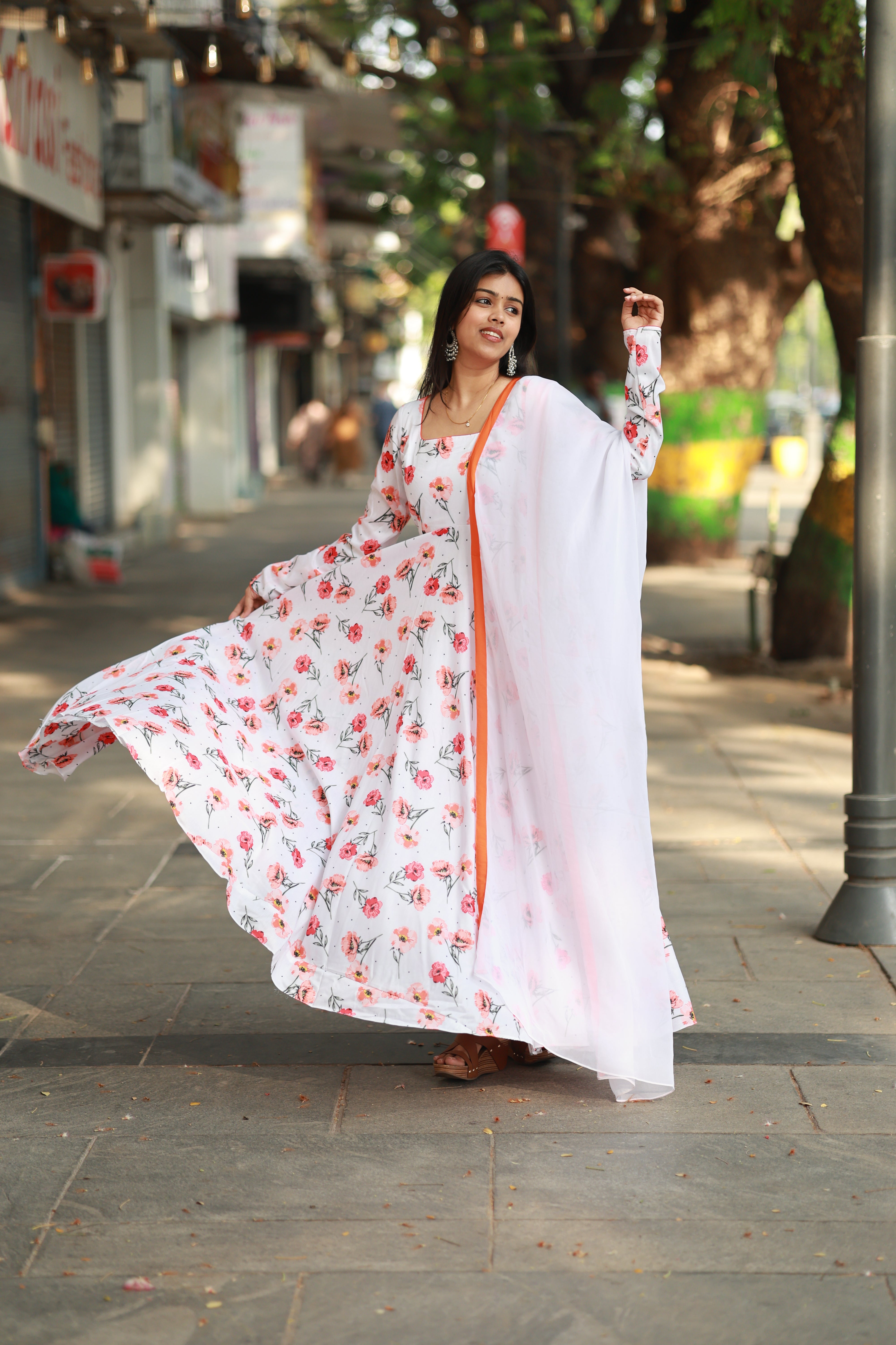 Archana - Pure Muslin Anarkali