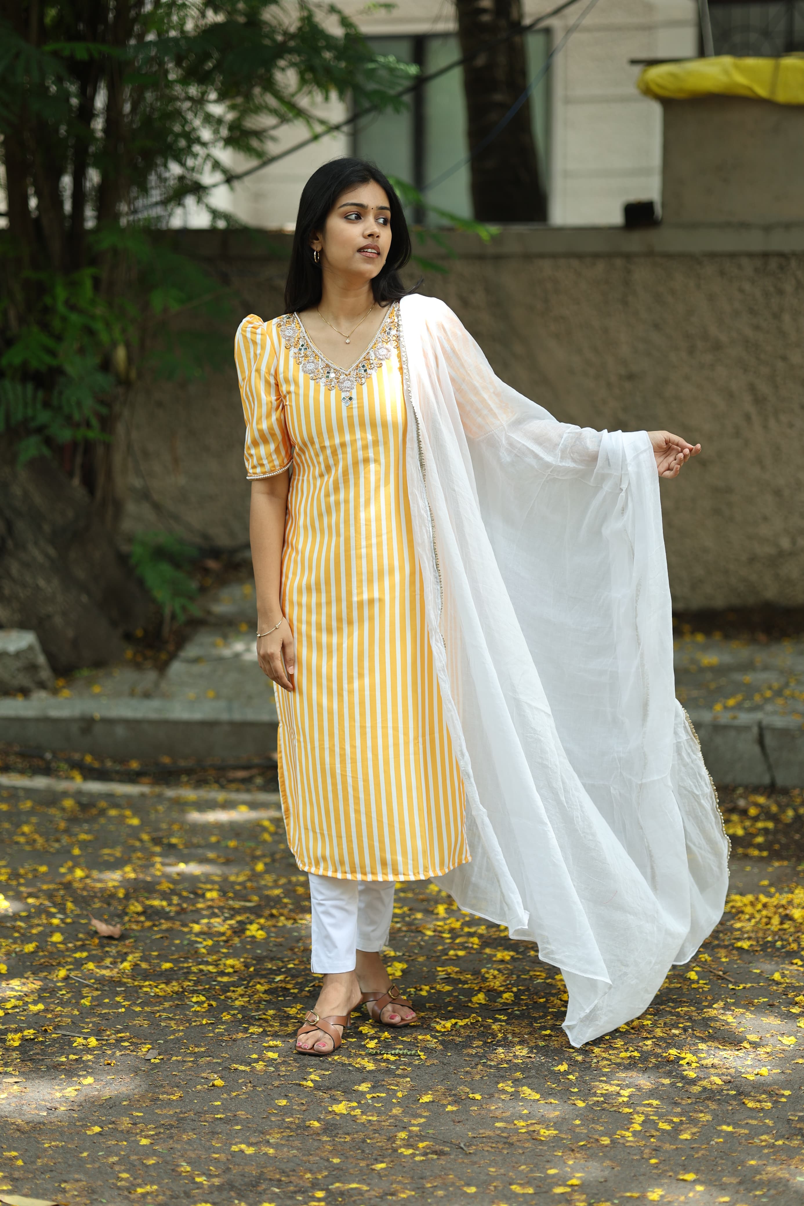 Bhuvana - Satin Kurti