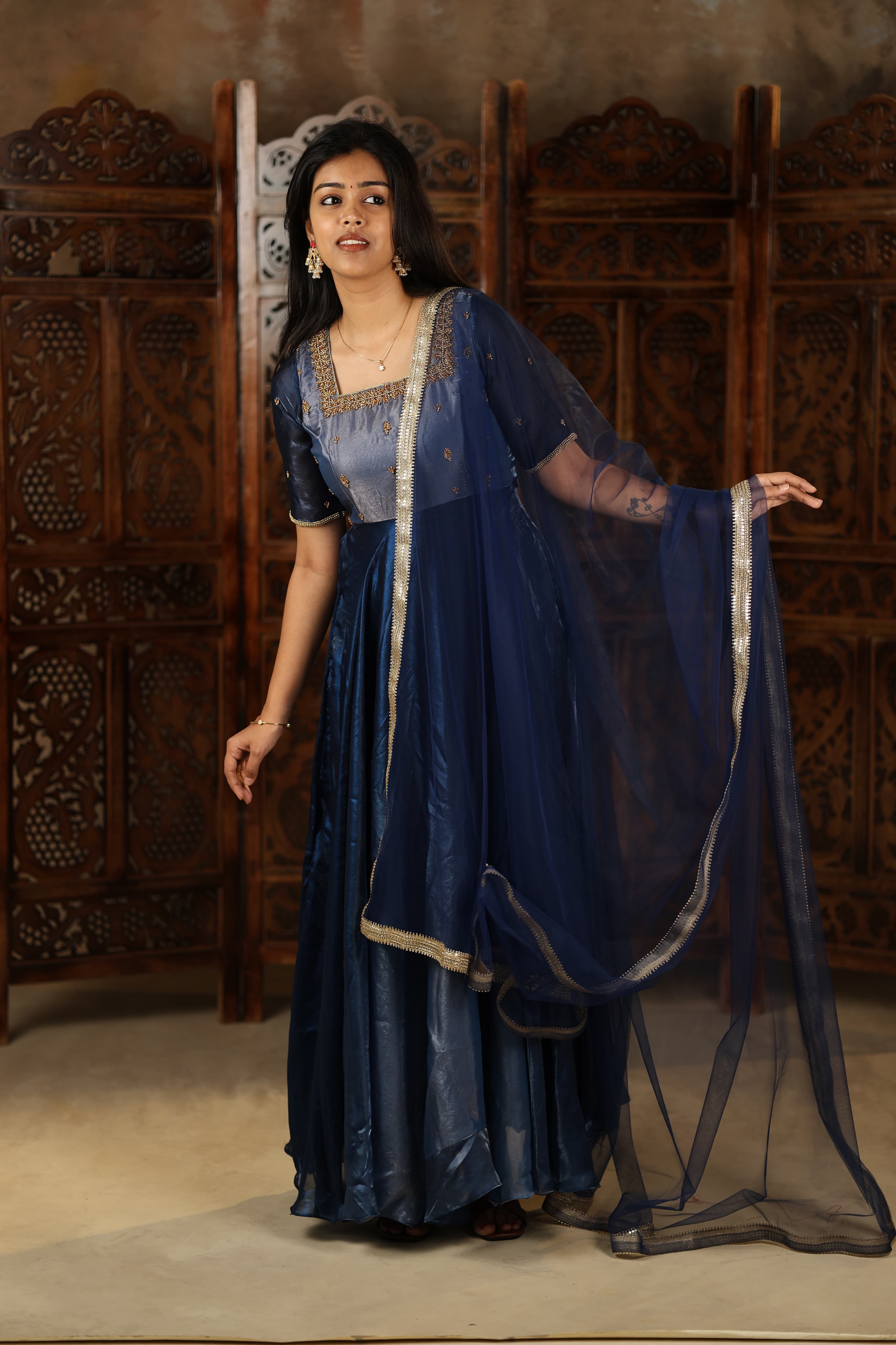 Aruvi - Premium Designer Anarkali