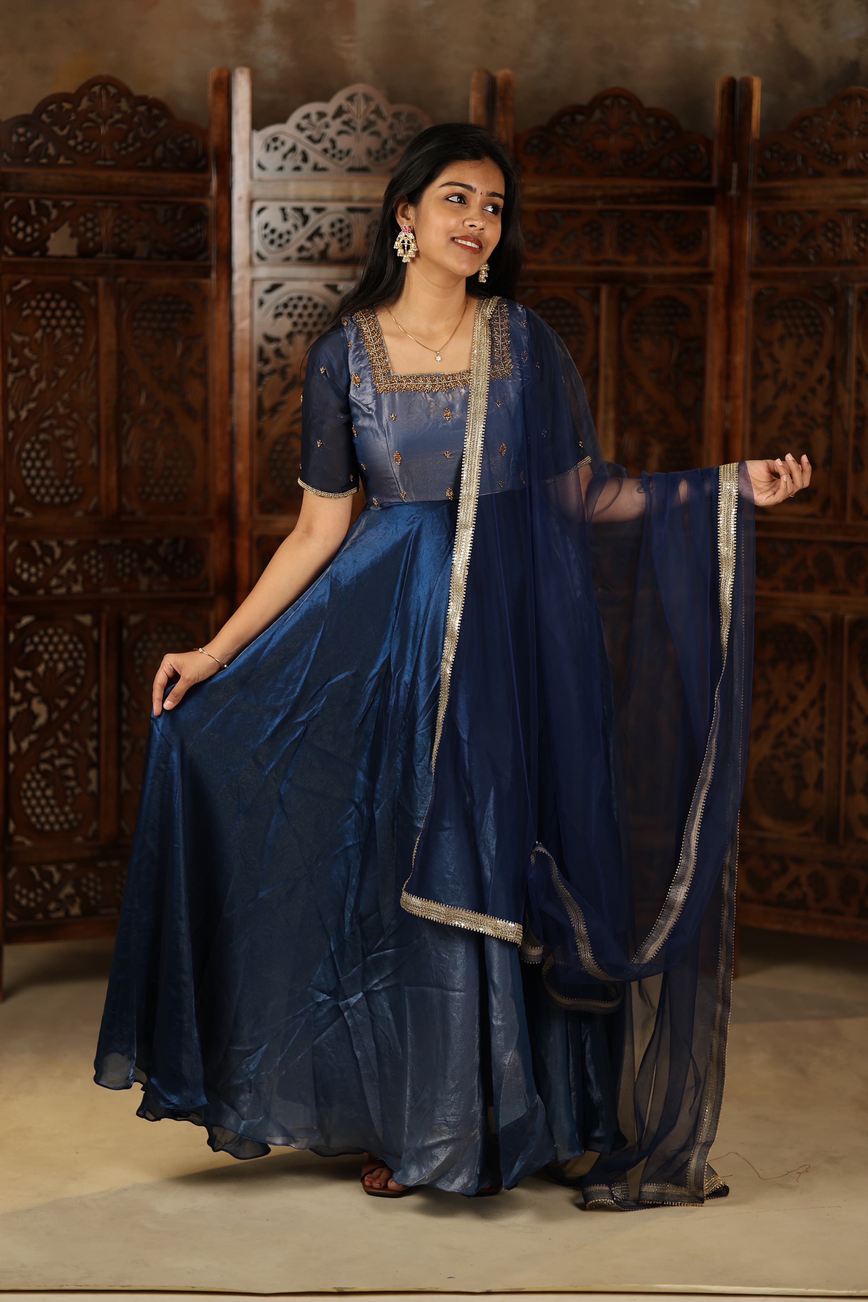 Aruvi - Premium Designer Anarkali