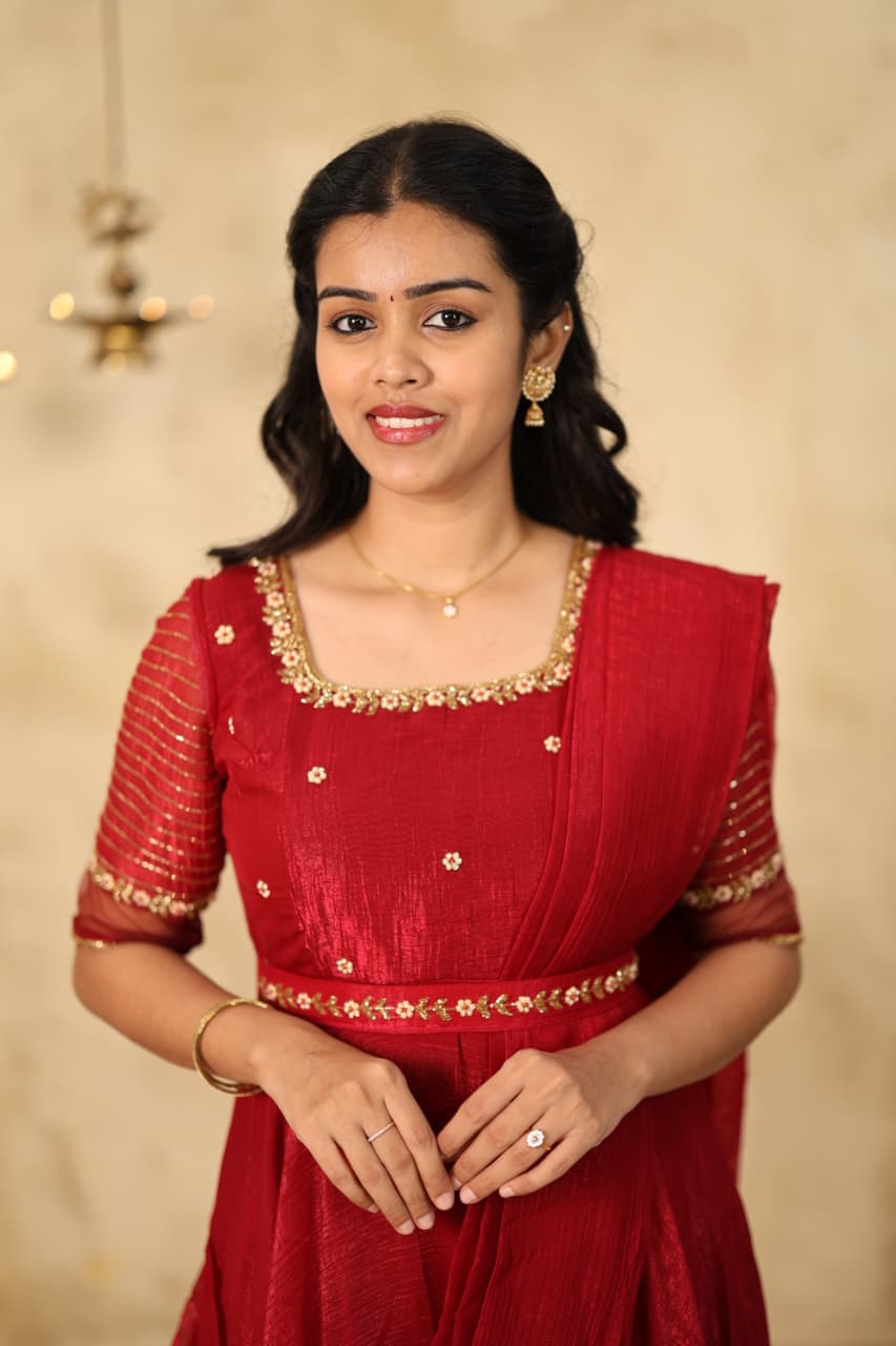 Vidhya - Premium Designer Drapewear