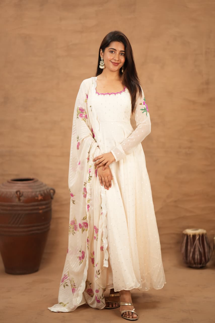 Fiore Series - Premium Floral Anarkali