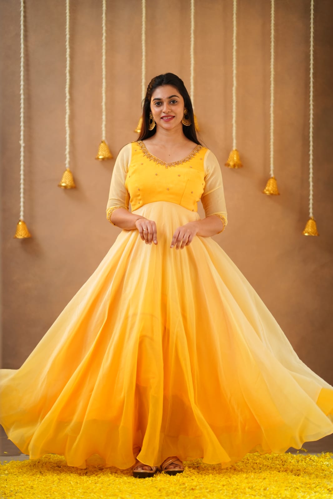 Manjuri - Premium Ombre Designer Anarkali