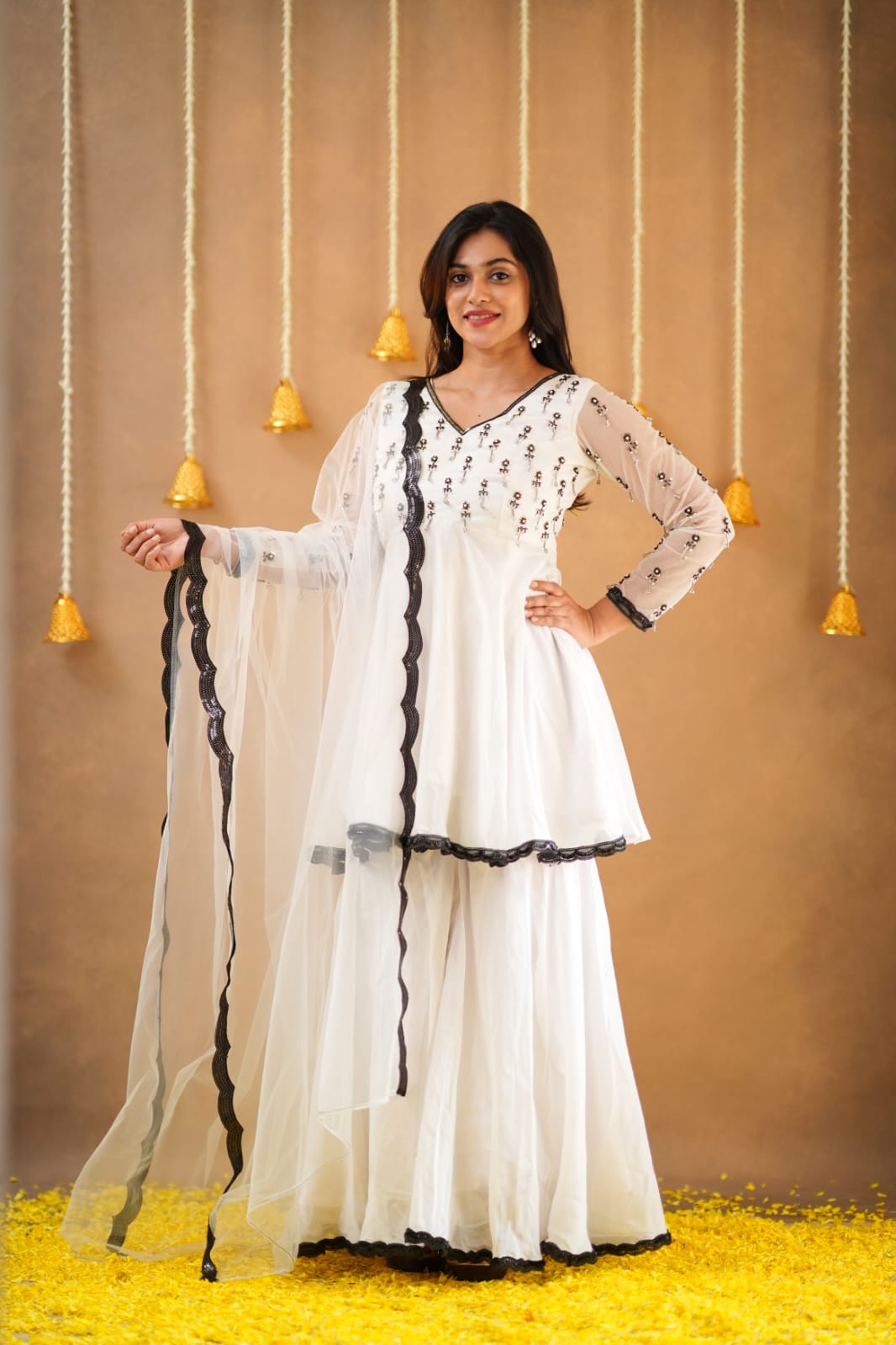 Jessi - Premium Designer Sharara set