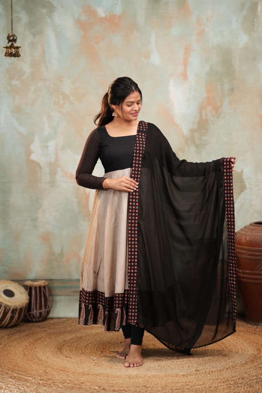 Yashna - Premium Cotton Anarkali