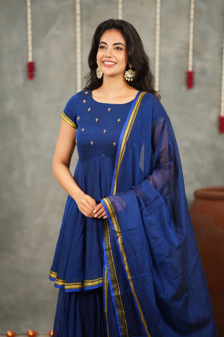 Malina - Premium Cotton Sharara Set