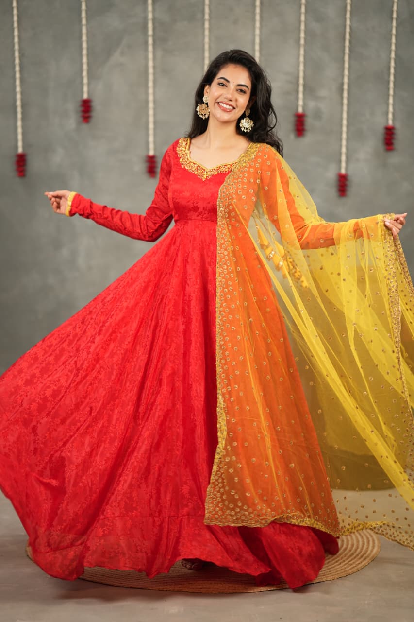 Sanvika - Premium Designer Anarkali