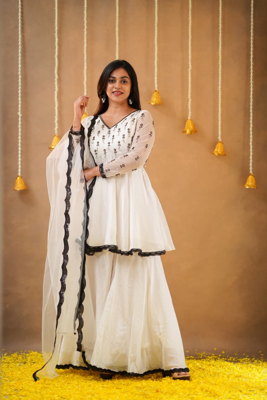 Jessi - Premium Designer Sharara set