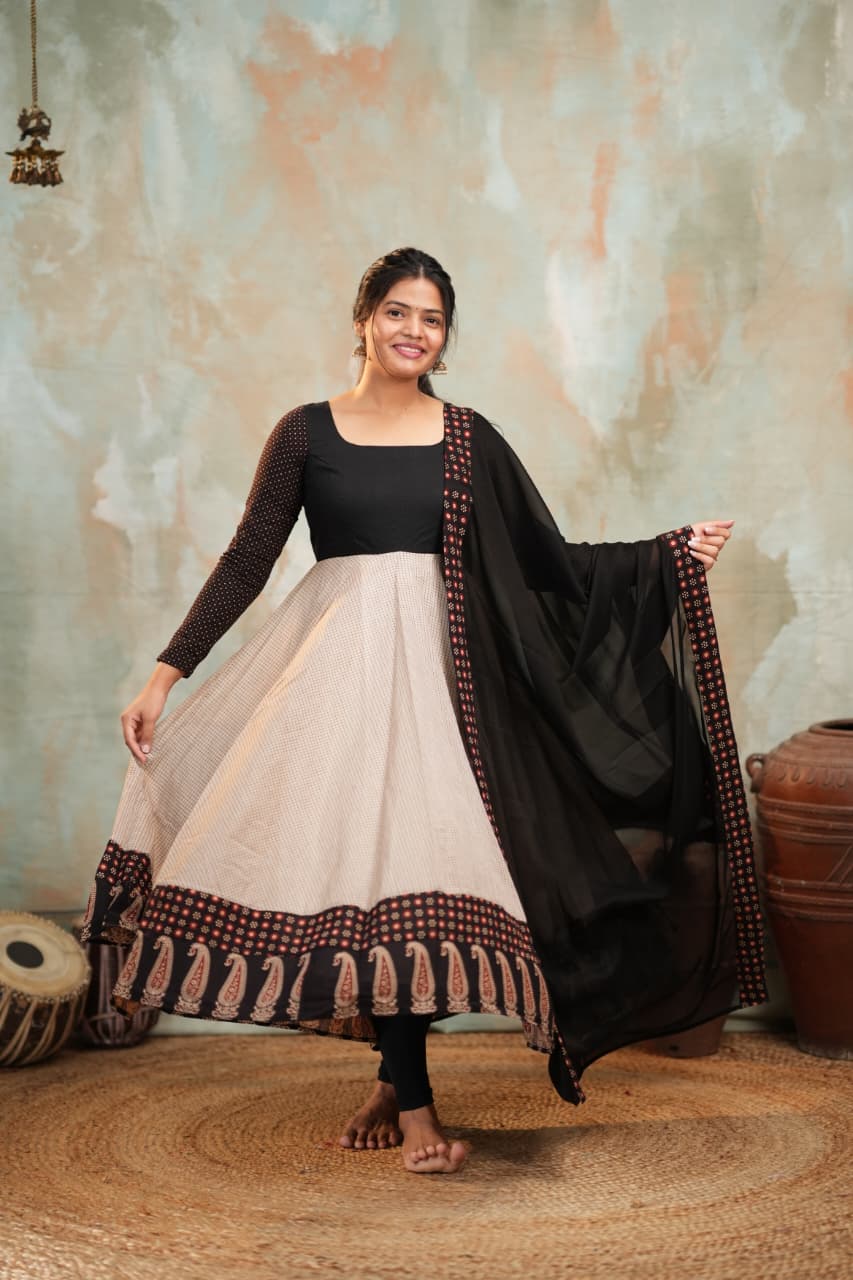 Yashna - Premium Cotton Anarkali