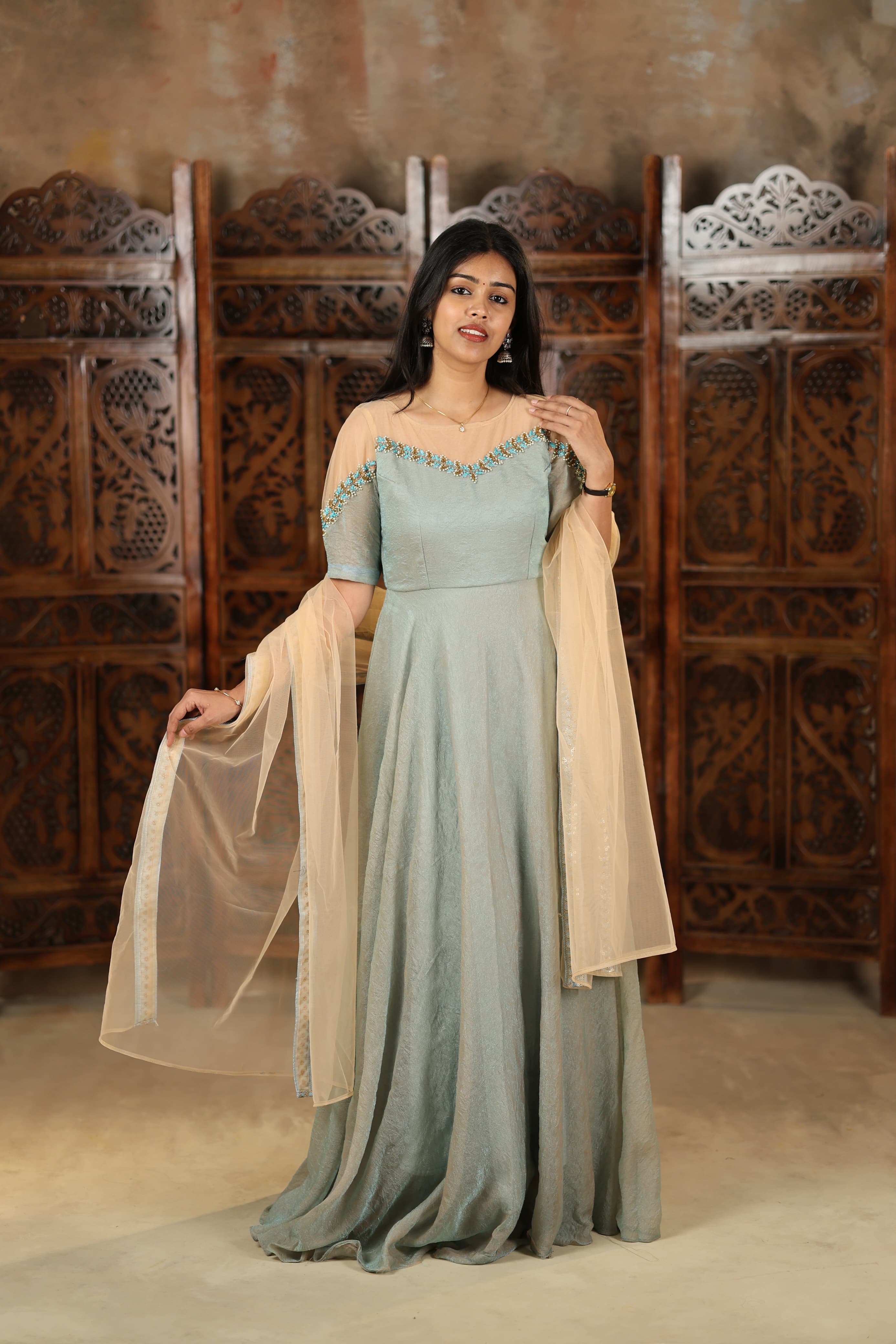 Nivetha - Premium Designer Anarkali