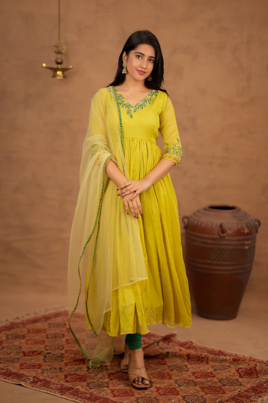 Yadhavi - Premium Designer Anarkali