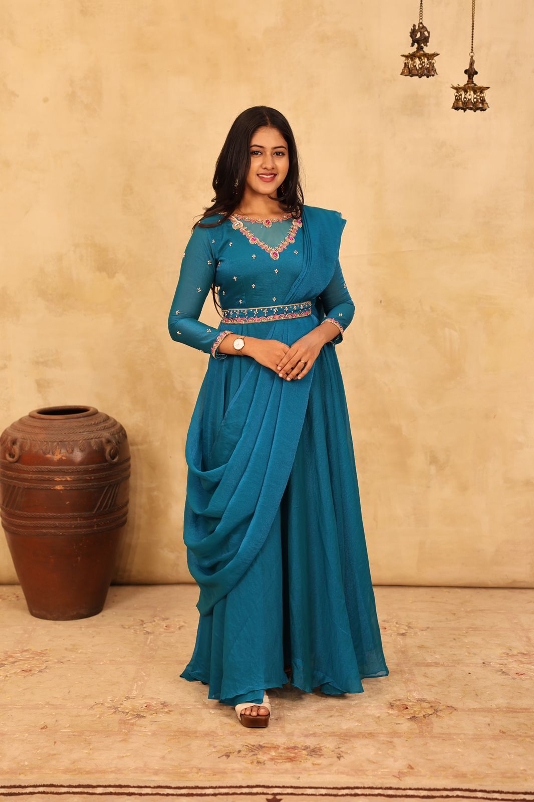 Rukmini - Premium Designer Drape wear