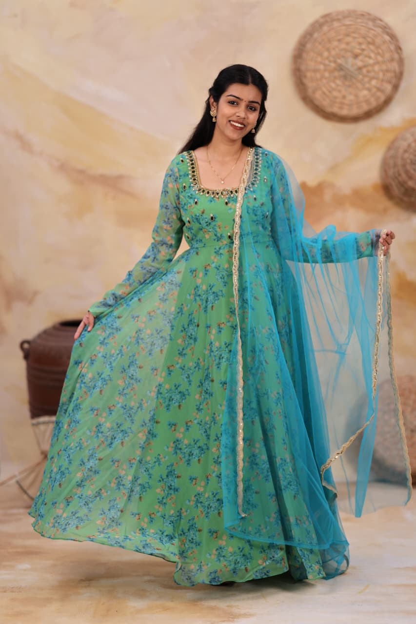 Avanya - Premium Floral Anarkali