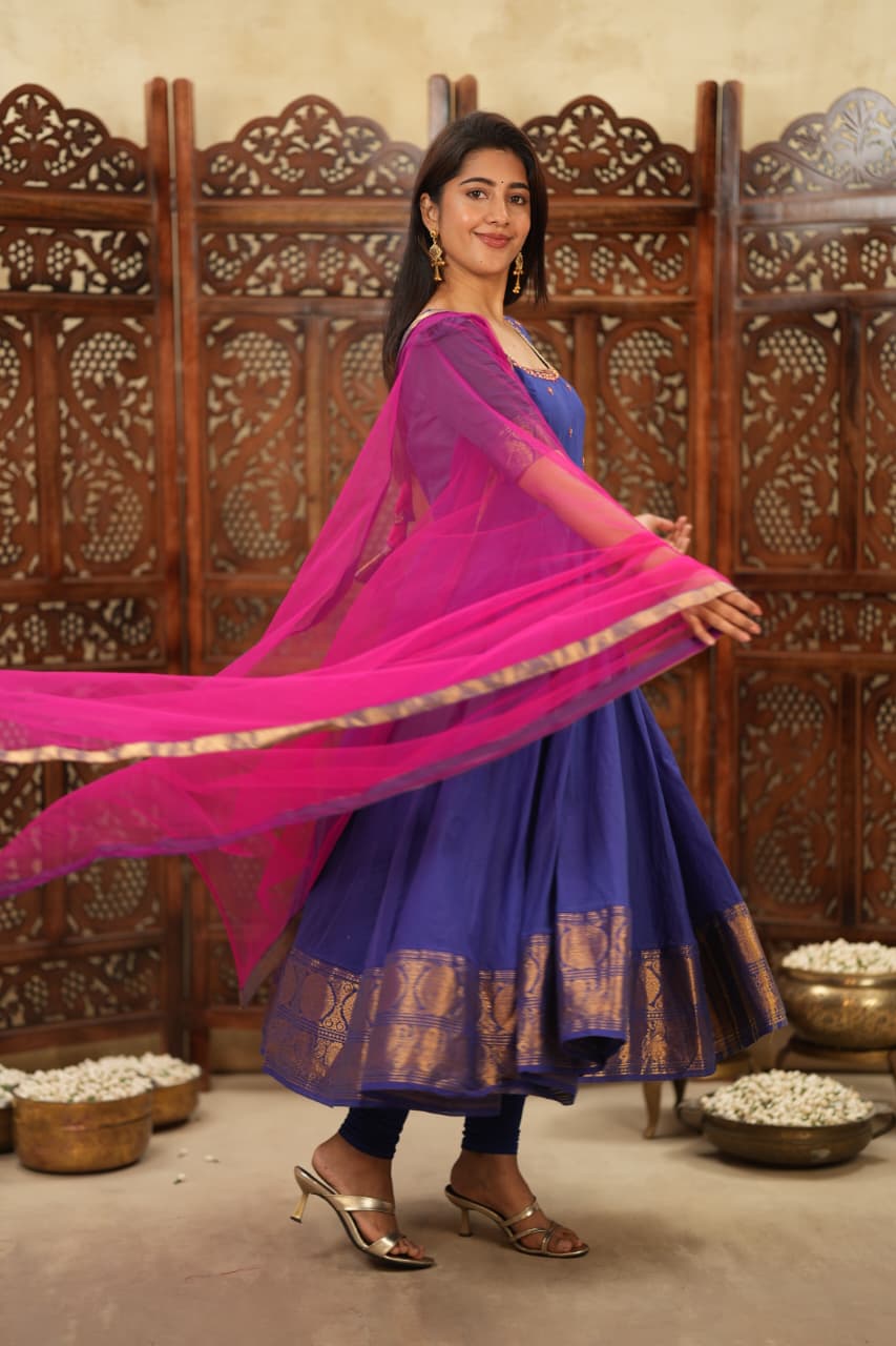 Sheela - Pure Cotton Anarkali